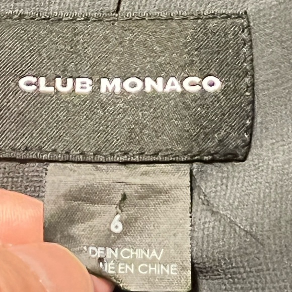 Club Monaco Silk blazer size 6 - Picture 7 of 7